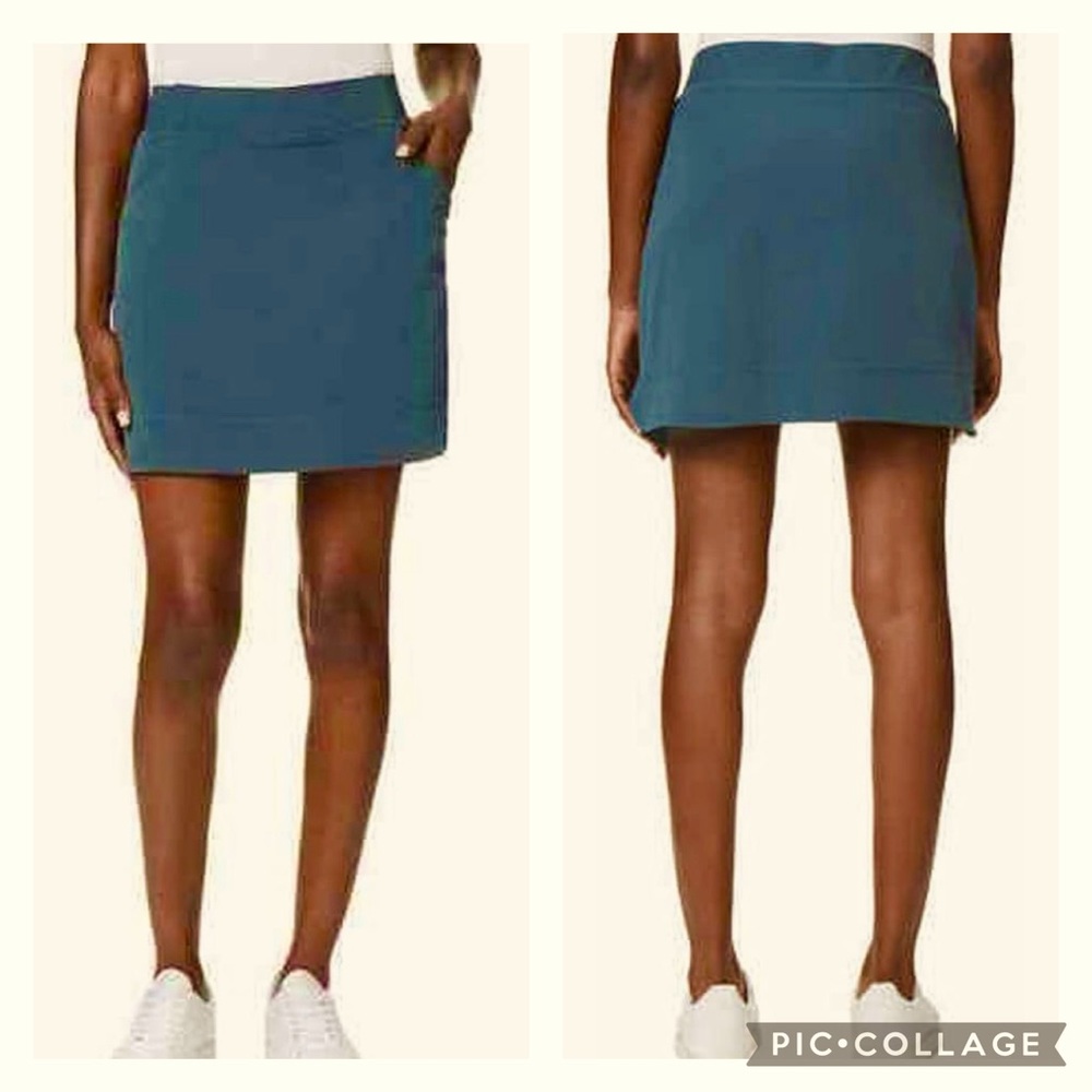 32 DEGREES COOL Ladies' Athletic Tennis Golf Skort Smoke Green Size XL